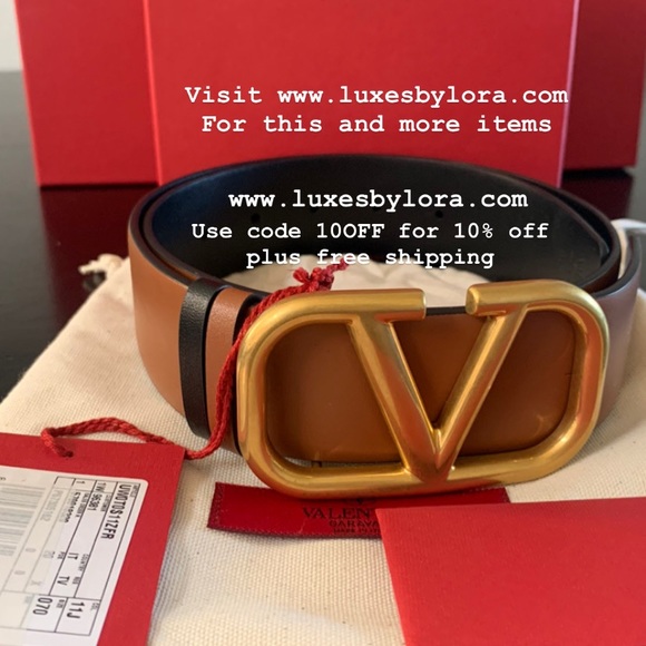 ❌SOLD❌Authentic VALENTINO GARAVANI REVERSIBLE Belt ❌SOLD❌Authentic VALENTINO GARAVANI REVERSIBLE Belt